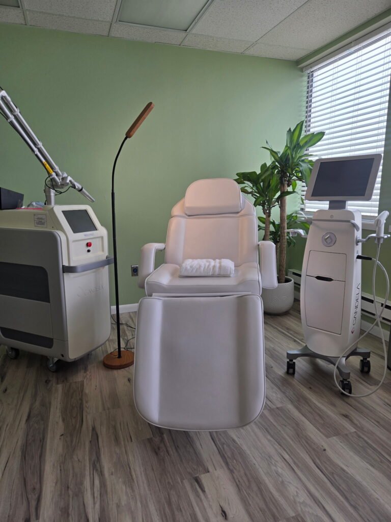Candela Matrix and PicoWay devices used for tattoo removal and skin rejuvenation treatment at Royal You Med Spa